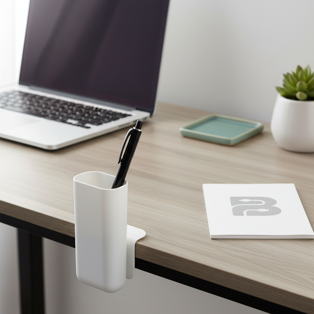 Clip-On Desk Pen Holder lifestyle image 2