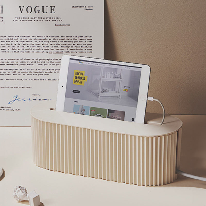 Cable Management Box — detail view for clean desk setup