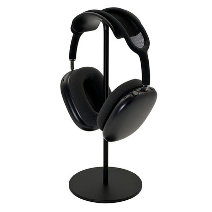 Walnut & Aluminum Headphone Stand - EJ80B【ABS + Aluminum Alloy】- Black