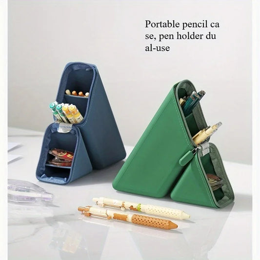 Silicone Pen Cup for a WFH desk setup — product front view