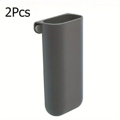 Clip-On Desk Pen Holder - Black (2 Pieces)