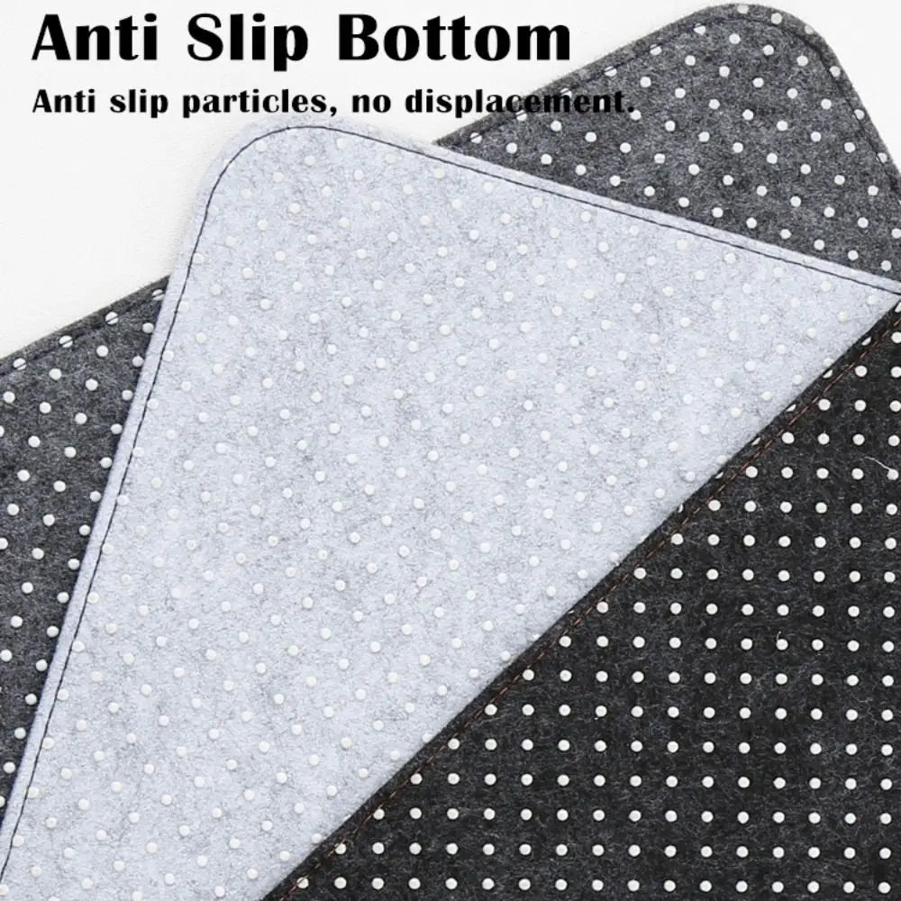 Double-Sided Desk Mat — detail view for WFH desk setup