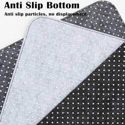 Double-Sided Desk Mat — detail view for WFH desk setup