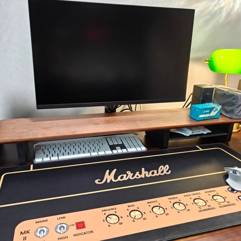 Black Walnut Monitor Stand - alternate view