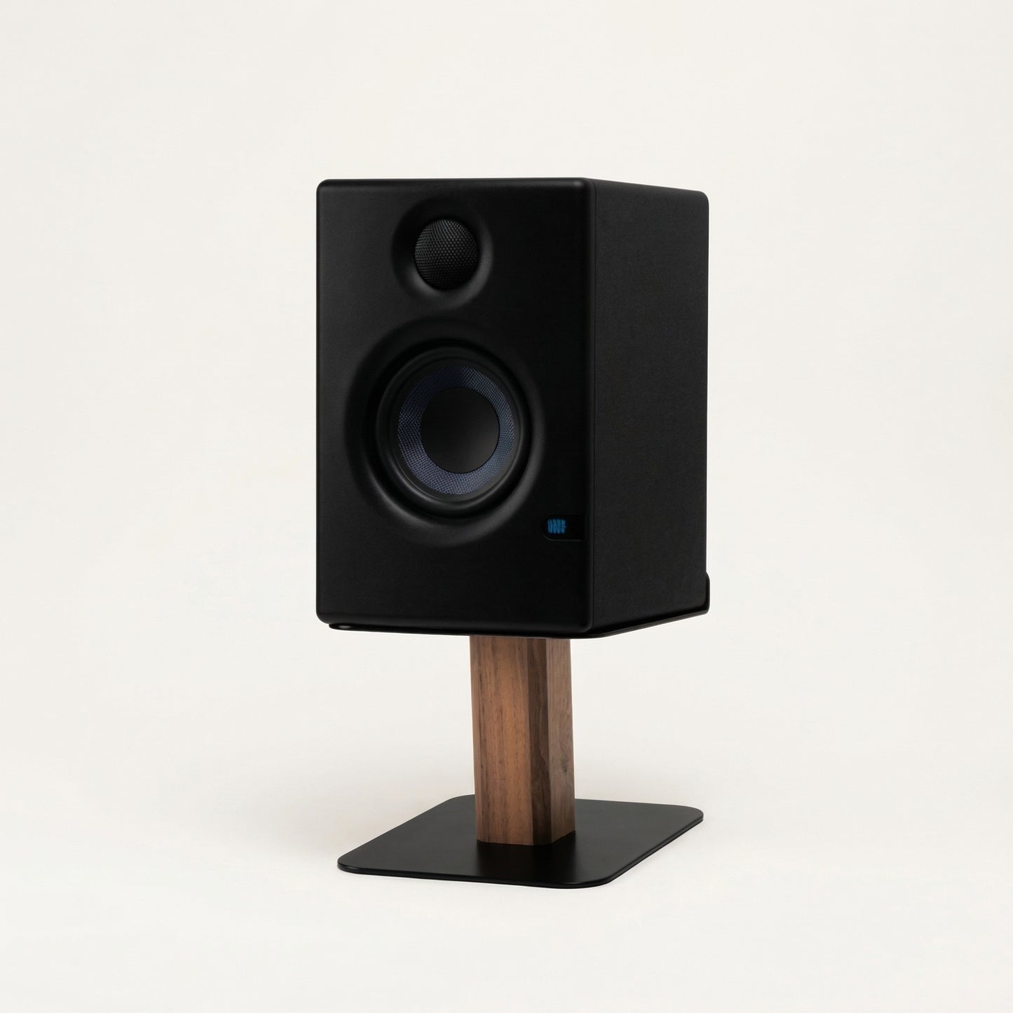 Black Walnut Desktop Speaker Stands studio image