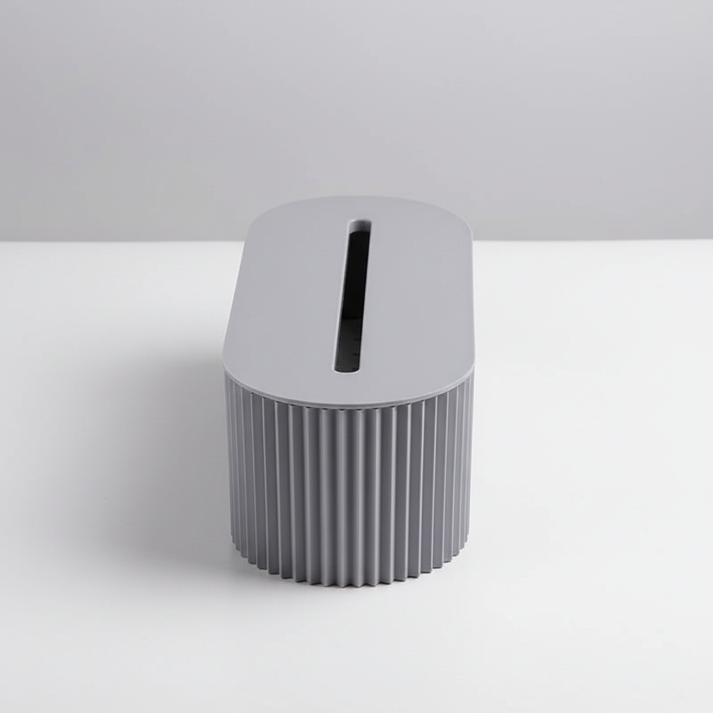 Cable Management Box — Hide Power Strips for Clean Desk Setups - alternate view