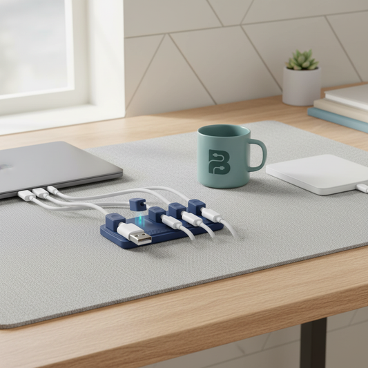 Magnetic Silicone Cable Organizer lifestyle image 1