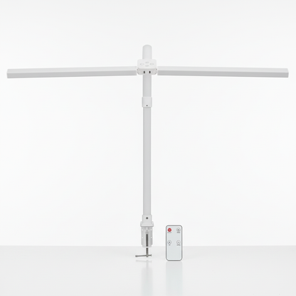 Dual-Head LED Desk Lamp — Wide Coverage for Desk Setup - alternate view