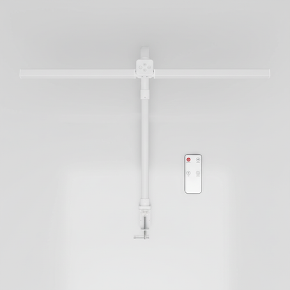 Dual-Head LED Desk Lamp — Wide Coverage for Desk Setup - alternate view