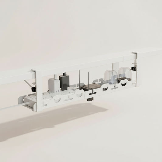 Extendable Under Desk Cable Tray studio image