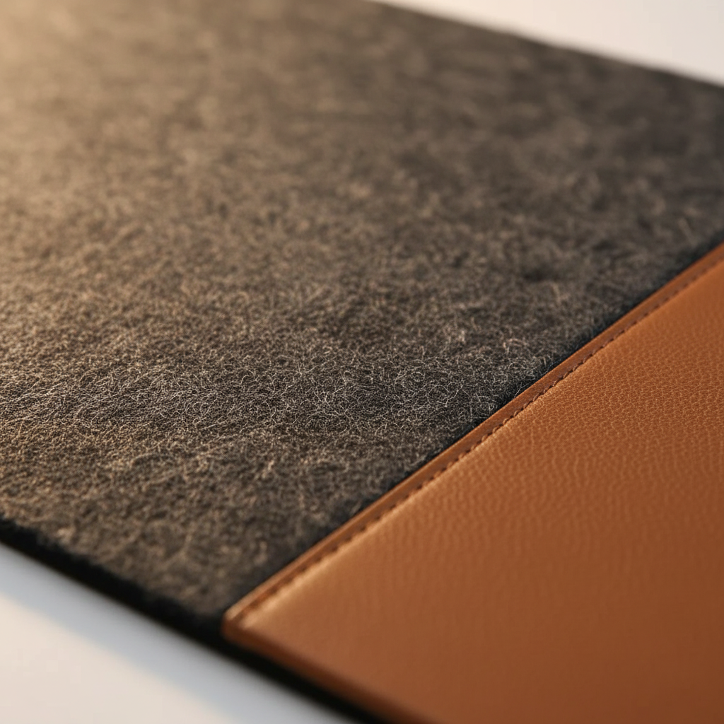 Double-Sided Desk Mat — Large Home Office Mouse Pad - material detail