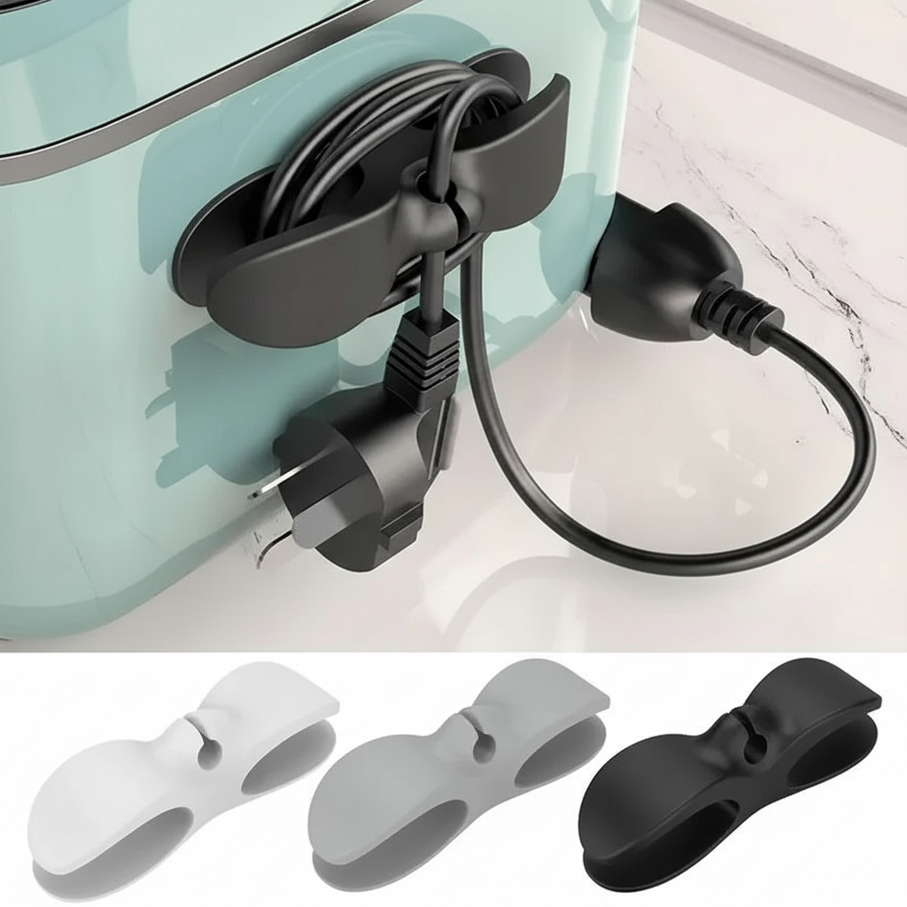 Appliance Cord Organizer — Kitchen & Desk Cable Wrap - product photo