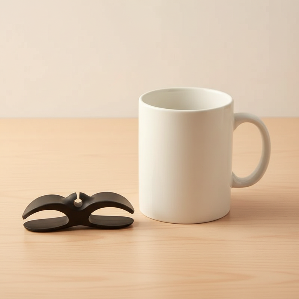 Appliance Cord Organizer — Kitchen & Desk Cable Wrap - size reference