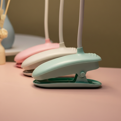 Rechargeable Clamp Desk Lamp — Portable Light for Desk Setup - material detail
