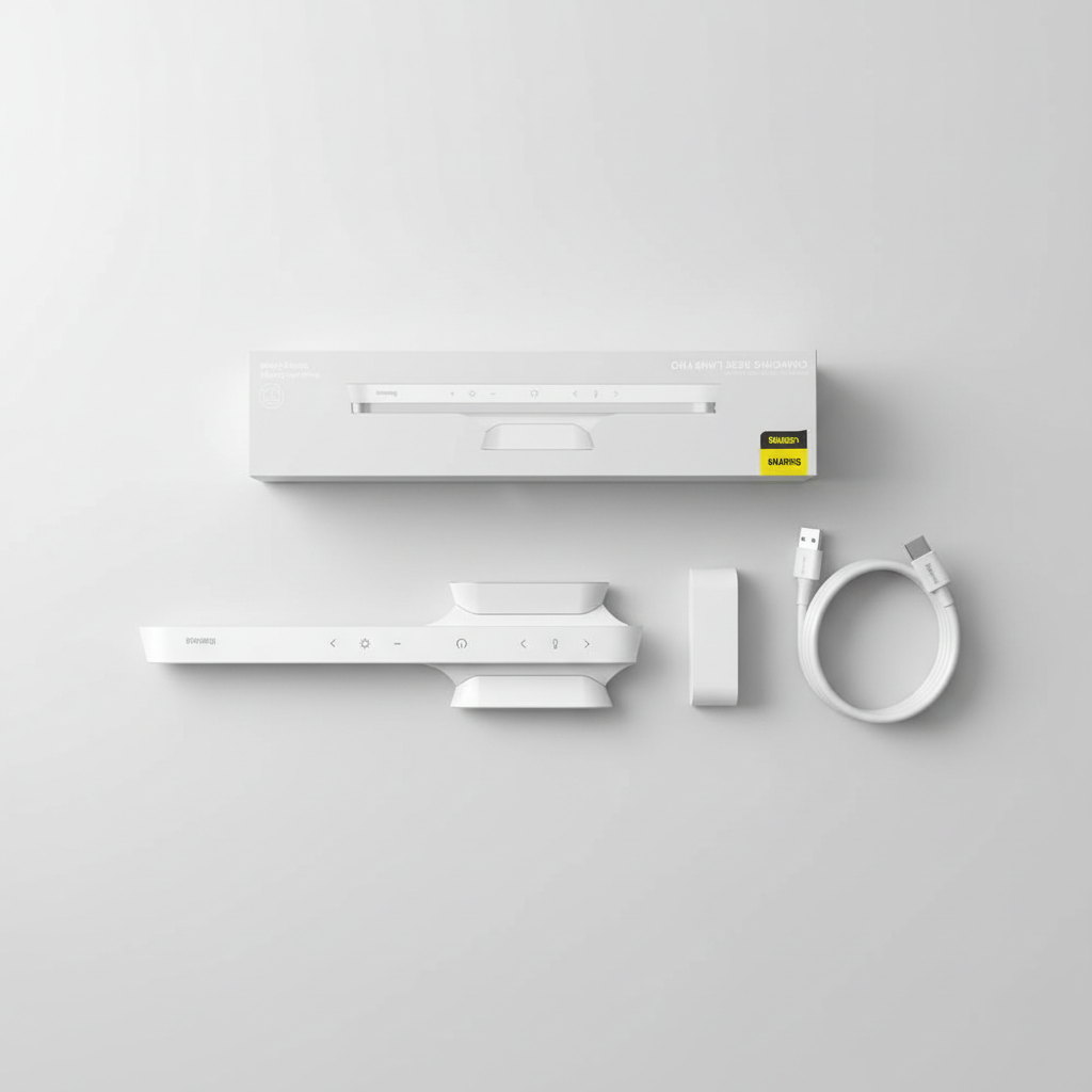 Magnetic Rechargeable Desk Lamp — Eye-Care LED for Home Office - alternate view