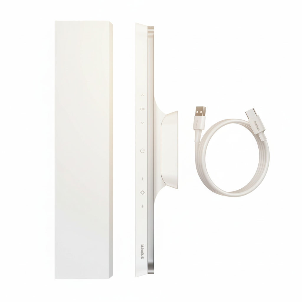 Magnetic Rechargeable Desk Lamp — Eye-Care LED for Home Office - product photo